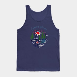 Camping Dreams, Tent Camping Tank Top